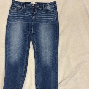 BKE Women's Medium Blue Skinny Jeans